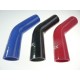45° silicone elbow hose - 42 mm inner diameter - 100 mm length