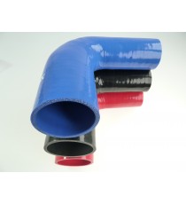 Silicone elbow reducer 90 deg 57 to 60 mm length 125 mm REDOX