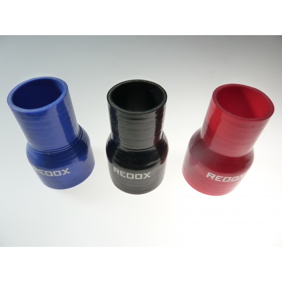Straight silicone reducer - 45-70 mm inner diameters - 125 mm length