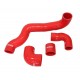 4 boost turbo air silicone hoses kit for LANCIA Delta HF HPE 2.0 16V TURBO 1995-1998