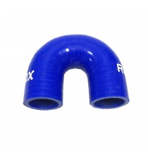 180° silicone bend Ø30 mm radius 33 mm leg length 28 mm