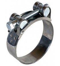 Stainless steel hose clamp W2 reinforced 40-43 mm DIN 3017