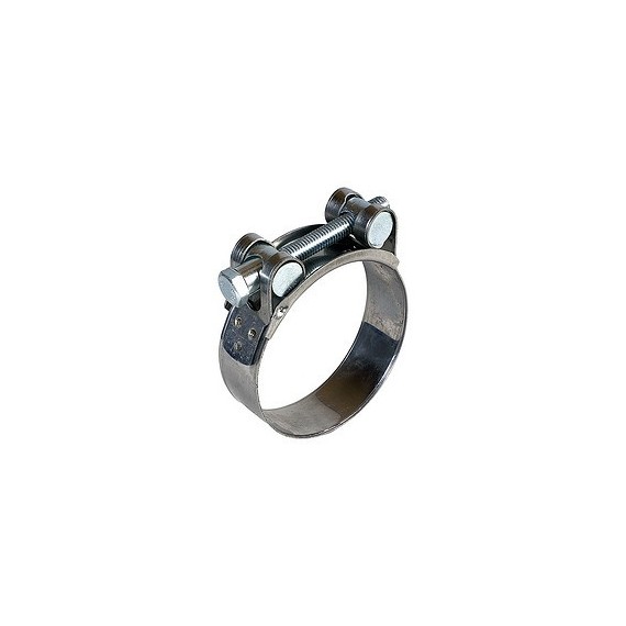 Stainless steel hose clamp W2 reinforced 40-43 mm DIN 3017