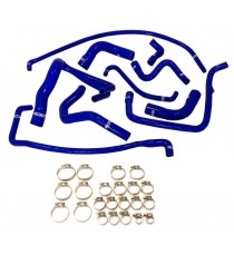 Kit 10 silicone coolant hoses PEUGEOT 205 GTI 1.6 / 1.9 with oil cooler 1984-1990