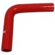  32mm Length 200mm - 90° Elbow Silicone - REDOX