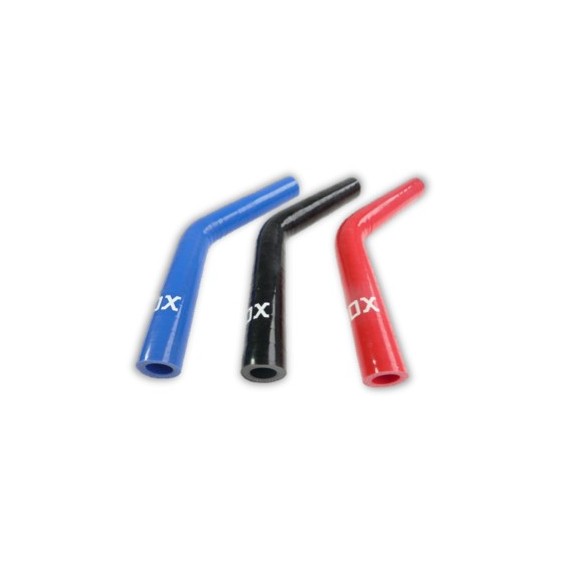 45° Silicone VMQ Elbow — 19mm Internal Diameter — 100mm Length — REDOX
