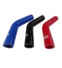 45° silicone elbow hose - 22 mm inner diameter - 100 mm length