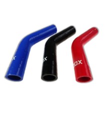 45° silicone elbow hose - 25 mm inner diameter - 100 mm length