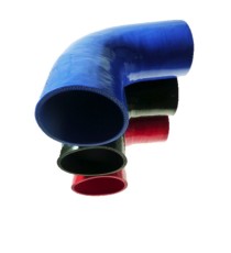 90° silicone elbow hose - 102 mm inner diameter - 125 mm length