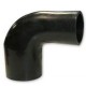 108° silicone reducer elbow ID 55-62 mm length 168x80 mm FVMQ inner liner - RDX55-62C108L168x80H