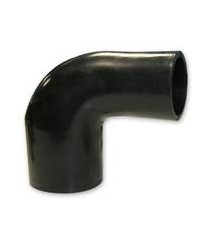108° silicone reducer elbow ID 55-62 mm length 168x80 mm FVMQ inner liner - RDX55-62C108L168x80H