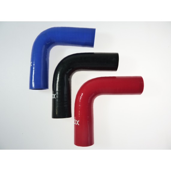  40mm - Length 200mm - 90° Elbow Silicone - REDOX