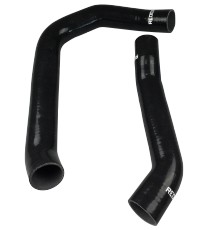 2 air inlet silicone hoses kit for ALFA ROMEO 156 2.4 JTD 841 C000 150cv 03/2002 - 09/2005