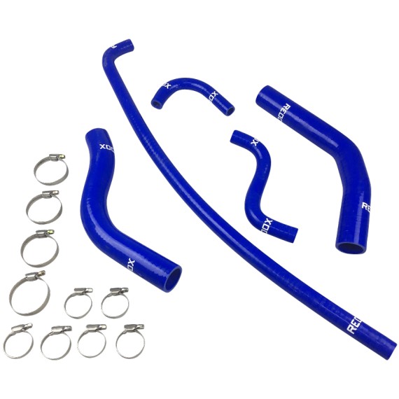 Kit 5 silicone coolant hoses REDOX FORD Capri 1.3 MK1 1969-1973