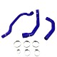 3-hose silicone cooling kit CITROEN CX 25 GTi Turbo 168 hp M25-628 1985-1989 — REDOX