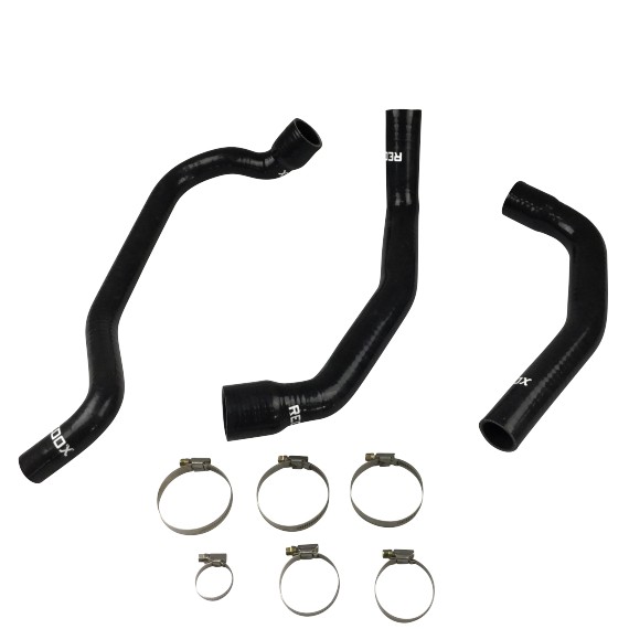 3-hose silicone cooling kit CITROEN CX 25 GTi Turbo 168 hp M25-628 1985-1989 — REDOX