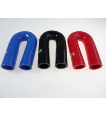 180° silicone elbow hose - 28 mm inner diameter - 100 mm length
