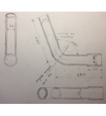 Silicone 3-way connector Ø14 mm - 130/150 mm spacing - black