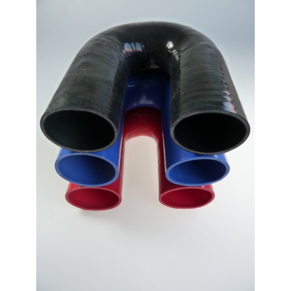 70mm - Coude 180° silicone - REDOX