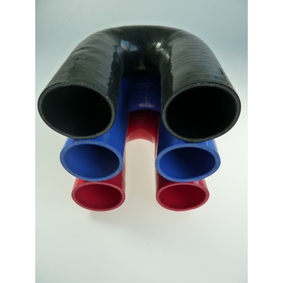 54mm - Coude 180° silicone - REDOX