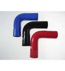 90° silicone elbow hose - 38 mm inner diameter - 100 mm length