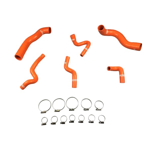 Silicone 9 Coolant Hoses REDOX BMW E36 325i M50B25