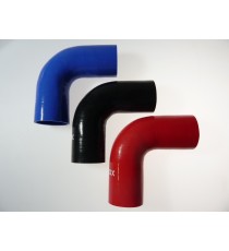 90° silicone elbow hose - 57 mm inner diameter - 100 mm length
