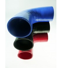 90° silicone elbow hose - 95 mm inner diameter - 125 mm length