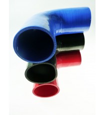 90° silicone elbow hose - 90 mm inner diameter - 125 mm length