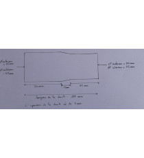 42-47mm Length 137mm - Straight Reducer Silicone - REDOX