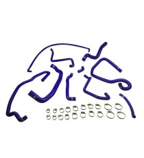 10 water coolant silicone hoses kit for PEUGEOT 405 MI16 XU9J4 160cv 1987-1992