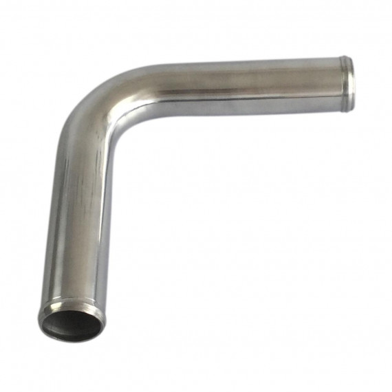 Aluminium weldable 90° elbow outer diameter 42 mm length 140 mm