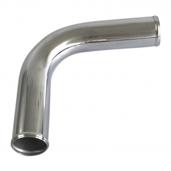 Aluminium weldable 90° elbow outer diameter 60 mm length 140 mm