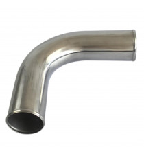 Aluminium weldable 90° elbow outer diameter 90 mm length 140 mm