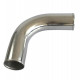 Aluminium weldable 90° elbow outer diameter 102 mm length 140 mm