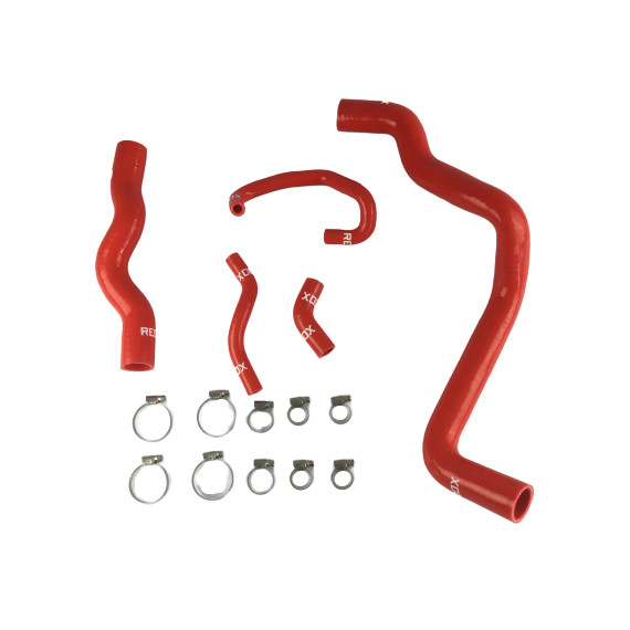 5 silicone coolant hoses kit REDOX for CITROEN DS3 RACING 202cv 207cv 2010-2015 EP6DTS engine