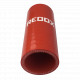 35mm - straight sleeve, internal hydrocarbon resistant 100mm length - REDOX