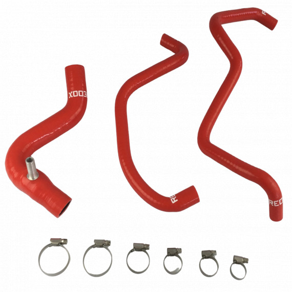 3 silicone oil hoses kit REDOX for CITROEN BX LHD GTI 16 valves 1987-1993