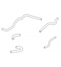 5-Piece Silicone Oil Breather Hose Kit Maserati 3200 GT V8 Biturbo 1998-2002