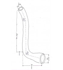  80mm - Couplers Straight Matte Black 76mm - REDOX