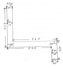  85mm - Couplers Straight Matte Black 76mm - REDOX