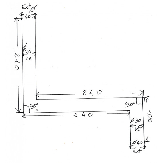  85mm - Couplers Straight Matte Black 76mm - REDOX