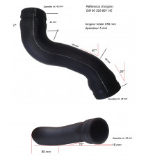  60mm - Double hump Silicone - REDOX Black Series