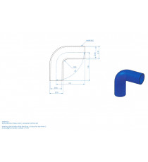 2 silicone coolant radiator hoses kit REDOX for SUBARU Impreza WRX STI GC8 EJ20 1-6 version LHD 1992-2000
