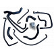 11 water coolant silicone hoses kit for PEUGEOT 309 GTI 8V