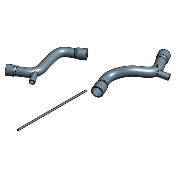 3 boost turbo air silicone hoses kit for MASERATI 3200 GT Phase 2 2001-2002