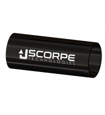 ID55mm with external FVMQ layer, 3 plys thickness 4mm VMQ+polyester, Length 215mm, SCORPE TECHNOLOGIES logo