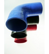  57mm Length 200mm - 90° Elbow Silicone - REDOX