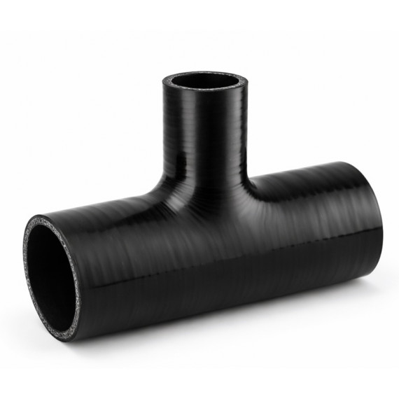 Silicone T-Piece 22mm-18mm 160x60mm - 3-Ply Reinforced REDOX