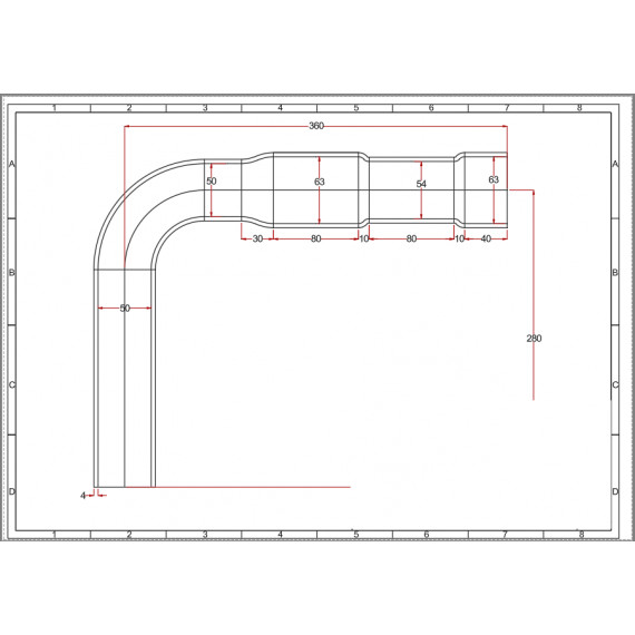 Silicone Ballast Hose Trimaran Actual Ultim 4
